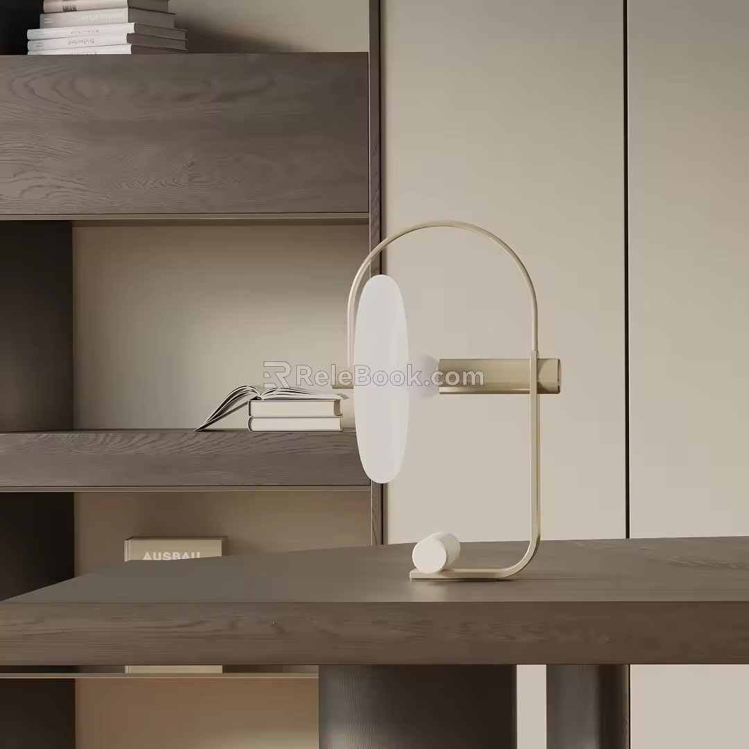 Modern table lamp 3d model