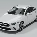 Modern White Sedan Featuring Sleek Body Design Front Grille And Alloy Wheels