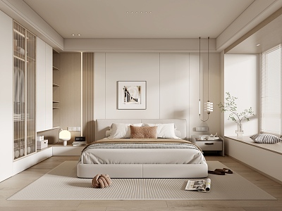 Modern Bedroom 3d model