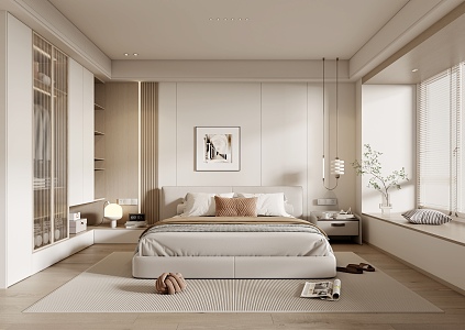 Modern Bedroom 3d model