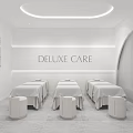 Elegant Luxury SPA Space With Massage Beds And Modern Design