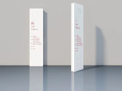 Sleek White Hinged Door Design For Modern Home Interior With Smooth Finish And Minimalist Style 3d model