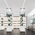 Modern Store Foreign Wine Store 3d model