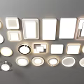 Modern Ceiling Lights With Various Shapes And Different Sizes For Interior Lighting