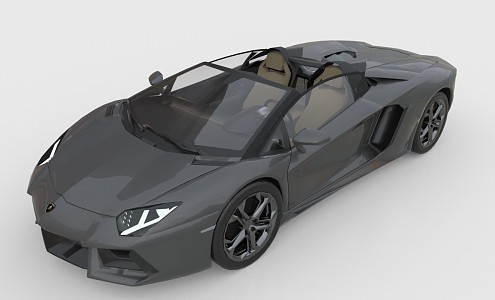 Hyundai sports car Lamborghini sports car Luxury sports car Car 3d model