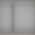 White Window Blinds in Home Interior with Natural Light and Trees View Outside