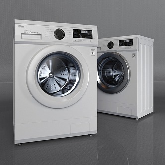 Washing Machine LG F1096WD4 3d model