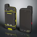 Sonim Rugged Mobile Phones With Two Units Black And Yellow Textured Back Design