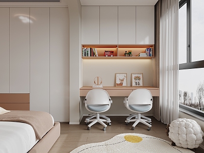 Daughter Room Study 3d model