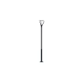 Modern Outdoor Light With Sleek Metal Pole For Garden Exterior Lighting