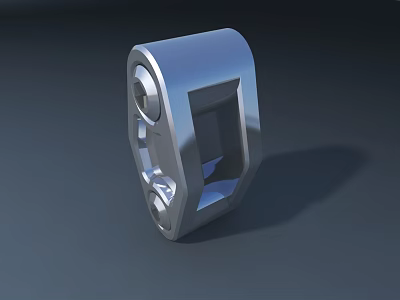 Public Facility Structural Metal Component With 3D Design And Durable Build 3d model