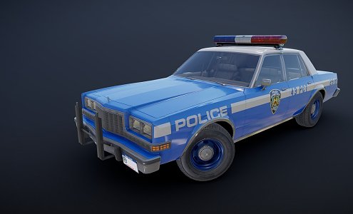 New York Police 3d model