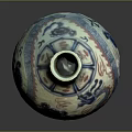 Antique Chinese Porcelain Vase With Dragon Pattern Blue White Red Decorative Home Decor