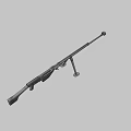 light machine gun 3d model
