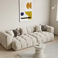 Double sofa 3d model