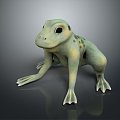 Frog Frog Frog Poison Frog Game Frog Reptile Cold Blooded Animal Reptile Reptile 3d model