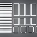 Modern lines 3d model
