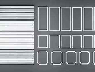 Modern lines 3d model