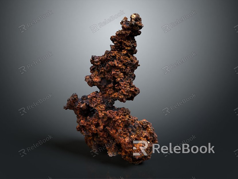 Stone Rock Stone Stone Appreciation Stone Strange Stone Ore Realistic model