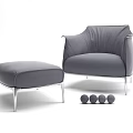 Modern single sofa 3d model