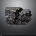 Natural Gray Stone Block With Rough Surface And Solid Texture For Building