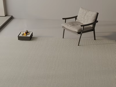 Modern Square Carpet 3d model