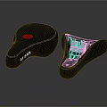 Giant Bicycle Saddle Complete Unit And Internal Structure With Breathable Design