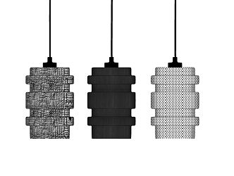 Modern chandelier 3d model