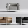 Modern CASSINA Single Sofa Combination 3d model