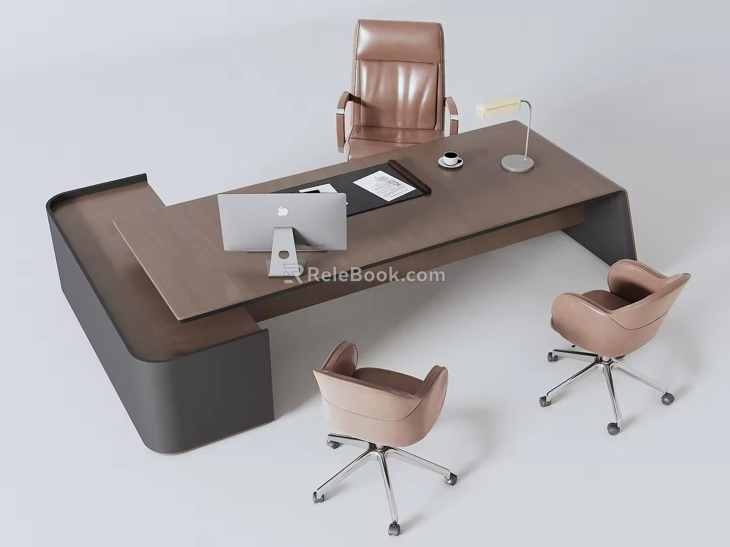 Manager Desk 3d model