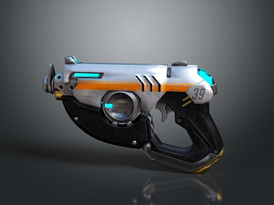 Sci-fi Pistol Sci-fi Firearms Next Generation Firearms Sci-fi Game Gun Games Firearms Game Gun model