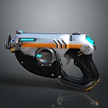 Sci-fi Pistol Sci-fi Firearms Next Generation Firearms Sci-fi Game Gun Games Firearms Game Gun 3d model