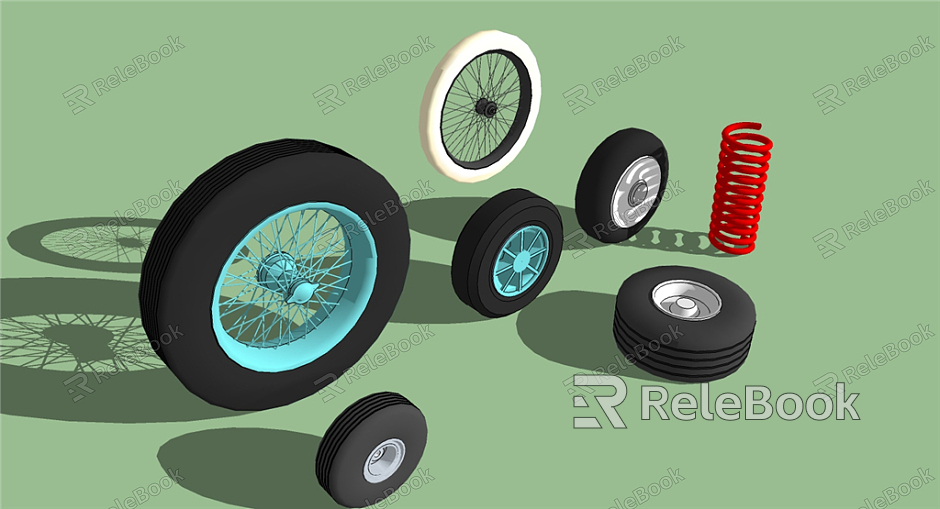 Modern wheel tire model