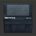 Modern Electronic Device With Digital Screen Control Panel And Input Slot