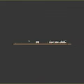Realistic Residential Area Model Featuring Green Grass Winding Road And Houses With Trees
