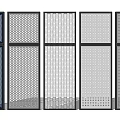 Architectural Perforated Metal Panels With Diverse Hole Patterns And Colors