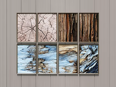 Modern Decorative Painting Decorative Hanging Painting 3d model