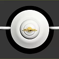 Silver Trophy Featuring Golden Top Decoration And Black Base With Golden Emblem