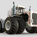 Big Bud Functional Vehicle Featuring Massive Tires And Enclosed Cab 3d model