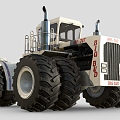 Tractor Big Bud Tractor Big Bud 747 Engineering Truck Automobile Agricultural Vehicle 3d model