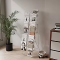 Magazines Magazine Rack Books 3d model