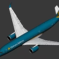 Airbus A350 3d model