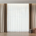 Curtains 3d model