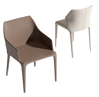 Minotti Dining Chair 3d model