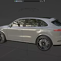 Stylish Modern SUV Car With Sleek Silver Exterior Black Alloy Wheels And Sporty Design