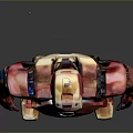 Iron Man Mech Warrior Machine Battlearm Mechanical Battlearm Machine Warrior Fighting Robot Games Robot 3d model