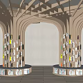 Modern Column 3d model