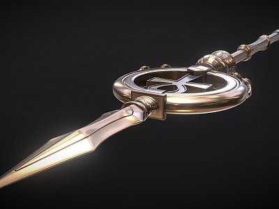 Horus Staff model