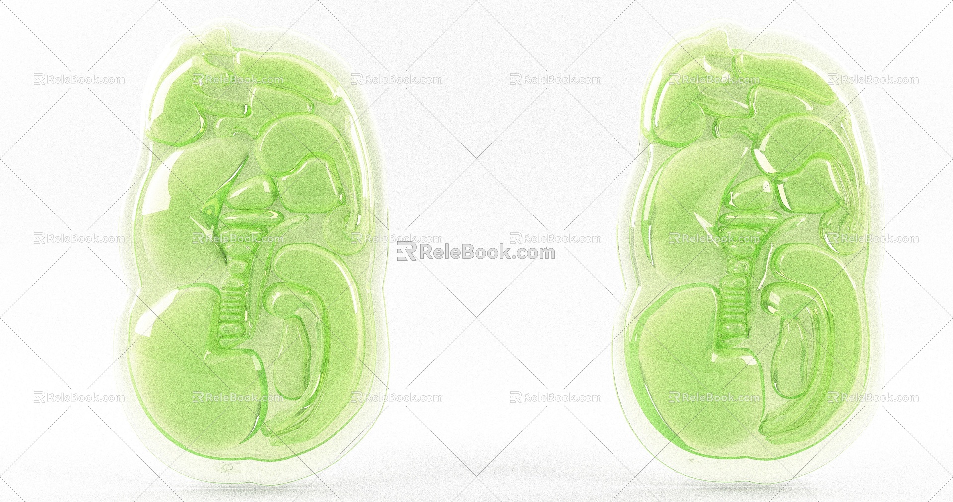 Jadeite 3d model