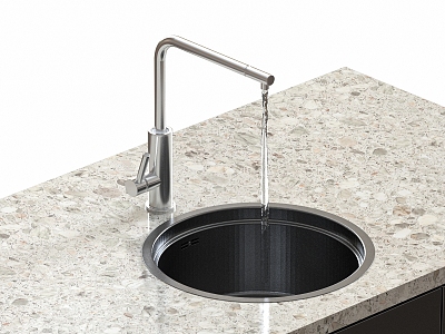 Modern sink vegetable basin embedded sink faucet model